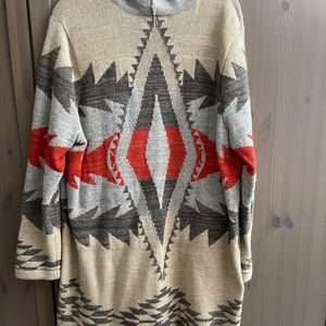 Ralph Lauren Open Front Sweater/Duster